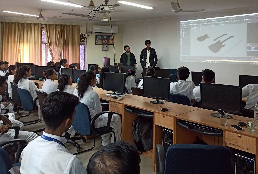 Workshop on 3D Modeling & Animation By Industry expert Nitin Kumar & Team