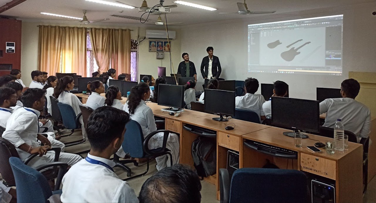 Workshop on 3D Modeling & Animation By Industry expert Nitin Kumar & Team