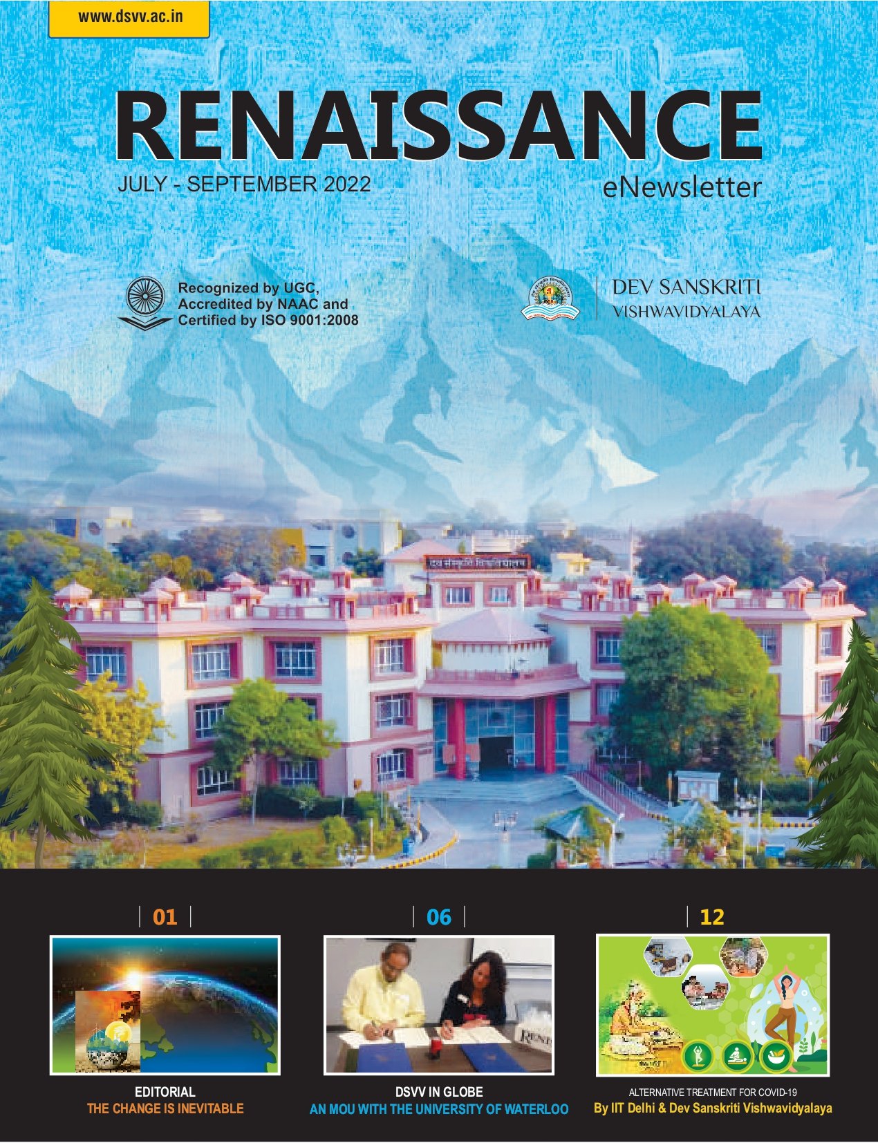 Renaissance July-September 2022 E-news letter