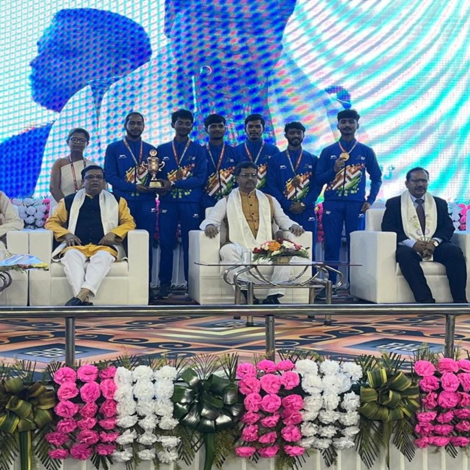 Participation in Tripura University (Khelo Indian Yogasana, 2023) Bronze Medal (Team)