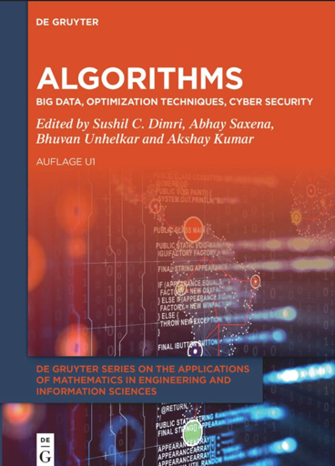 Algorithms: Big Data, Optimization Techniques, Cyber Security: 17 (De Gruyter Series on the Applications of Mathematics in Engineering and Information Sciences)